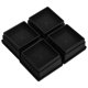 thumbnail image 4 of 4 elevadores de goma apilables para muebles, ajustables en altura, antideslizantes, para sofás y camas., 4 of 7