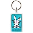 thumbnail image 1 of Happy Bunny - Porte-Clés Dumb - OS, 1 of 1
