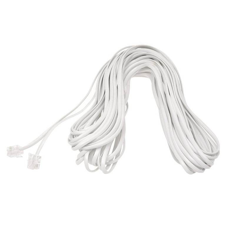 Câble ADSL 1,5 mètres RJ11 6P2C - Couleur gris