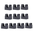 thumbnail image 4 of FESTFENDS Water Pipe Supports Black Nylon 10pcs 0.98X0.79X0.39in, 4 of 8