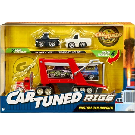 CarTuned Custom Car Carrier Diecast Car 2-Pack