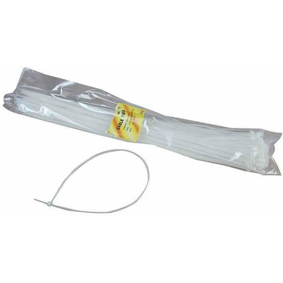 PRO POWER - Cable Ties Natural 650mm x 9mm 100 Pack