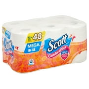 Scott ComfortPlus Toilet Paper, 12 Mega Rolls, 462 Sheets per Roll (5,544 Total)