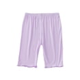 thumbnail image 5 of Ruyang Toddlers Yoga Dance Shorts Ruffles Stretchy Knee Length Tight Shorts Summer Trendy Lightweight Biker Jogger Shorts, 5 of 5