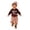 C10-Brown, variant on Glisme Thanksgiving Outfits For Boys Short Sleeve Graphic Prints Crewneck Triangle Romper Pants Hat 3 Pieces Set Lovely Toddler Daily Wear Brown