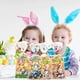 thumbnail image 5 of Bolsas de Dulces de Pascua, 50 Unidades, Bolsas de Plástico Multicolor con Lazos | Diseño Festivo de Conejito y Huevo | Bolsas de Regalo para Refrigerios, Recuerdos de Fiesta y Artículos de Reposterí, 5 of 6