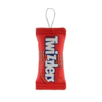 Twizzlers Plush Christmas Ornament, Red, Polyester, By Ruz