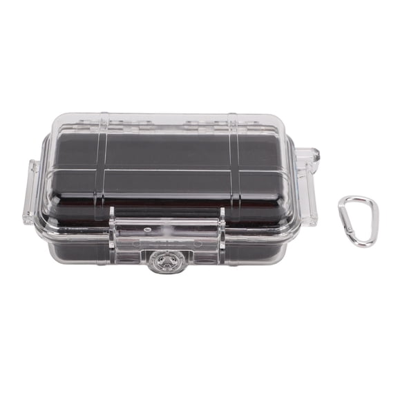 Outdoor Waterproof Storage Case, Shock Absorption Liner Plastic Shockproof Box Impact Resistant For Camping For Outdoor Small Size