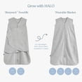 thumbnail image 5 of HALO Sleepsack® Swaddle, 100% Cotton, Multi Triangle, Unisex, Small, 3-6 Months, 5 of 8