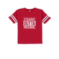 thumbnail image 1 of Tstars Boys Unisex Straight Outta Preschool Graduation Shirts Cool Funny Humor Graduation Gifts for Kids Toddler Jersey Graphic T Shirt, 1 of 6