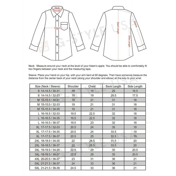 determine dress shirt size Sizes, making sure you get the right fit of for you.  DressCode Shirts Anton Alexander Mens Dress Shirt