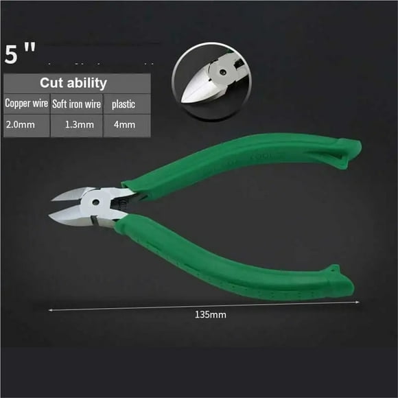 Plastic Pliers Nippers Jewelry Electrical Wire Cable Cutters Cutting Side Snips Electrictrician Tool