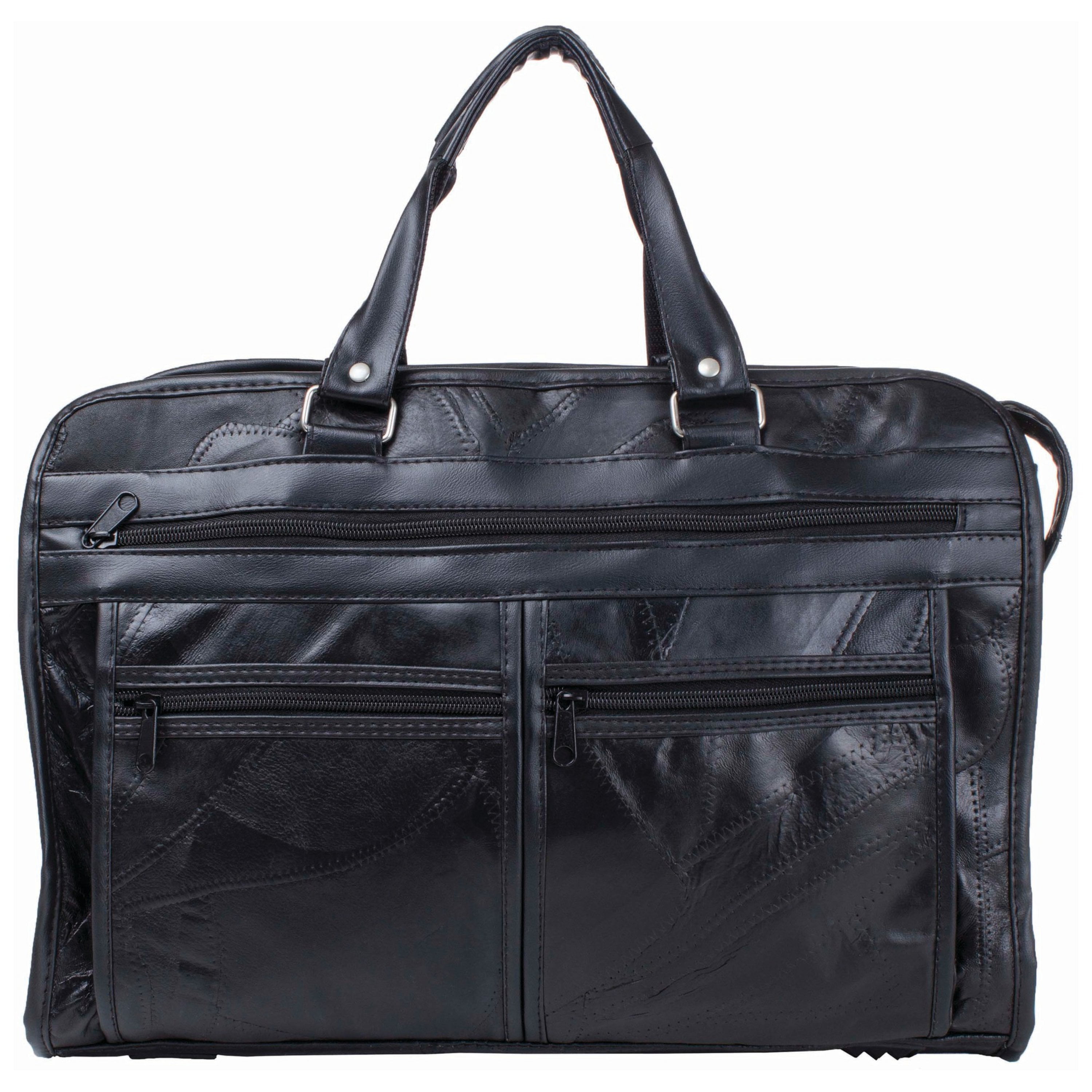 Coach Designer Briefcase Computer Laptop Bag authentic unisex Leather