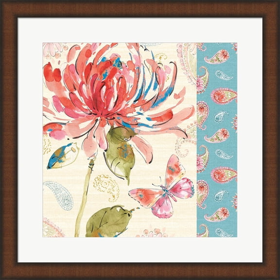Happy Gypsy IV by Pela, Framed Wall Art, 19.75W x 19.75H