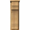 thumbnail image 2 of 8"W x 10"D x 26"H Pescadero Rough Sawn Corbel w/Backplate, Western Red Cedar, 2 of 9