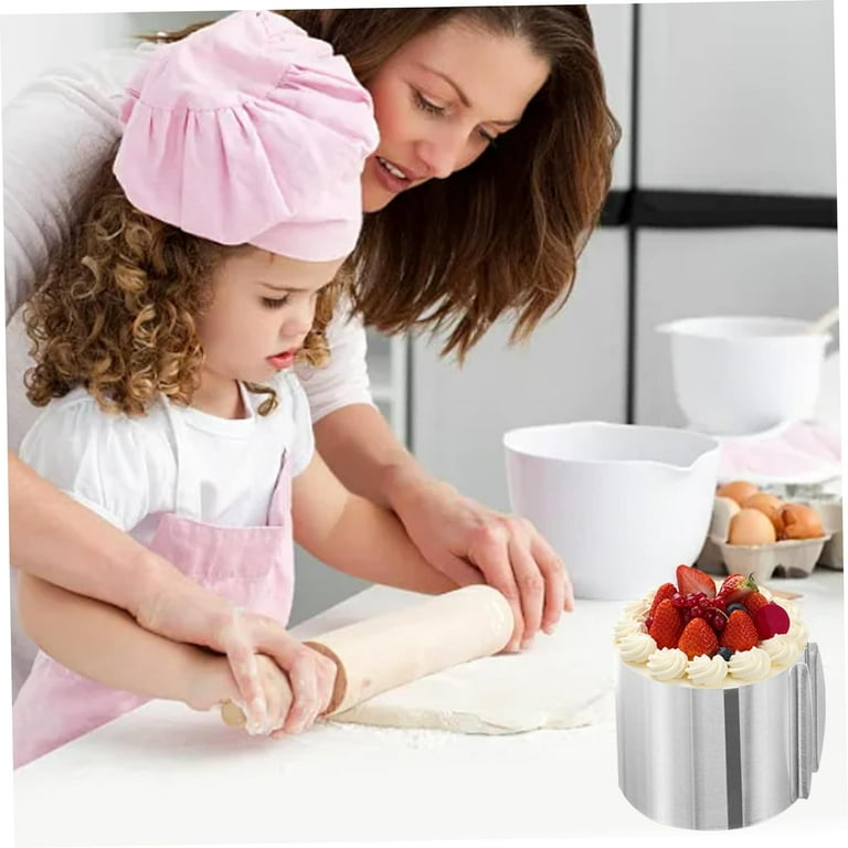 Baking Rings, Cake Ring 6-12 Inch Adjustable Cake Rings for Baking