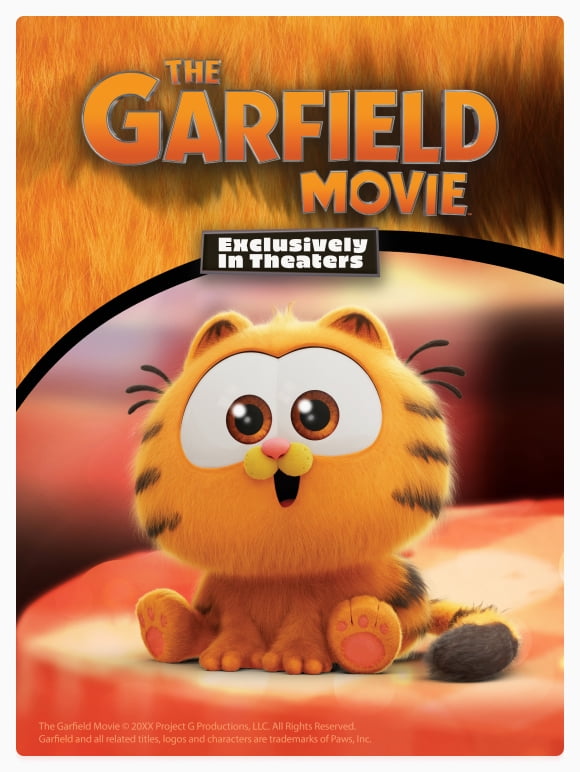 Garfied hits the big screen. Get movie-ready with clothing, toys & more.
