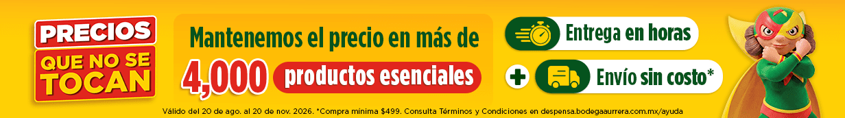 Precios que no se tocan