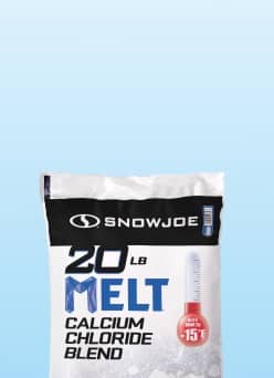 Snow Joe 20 pound bag of ice melt.