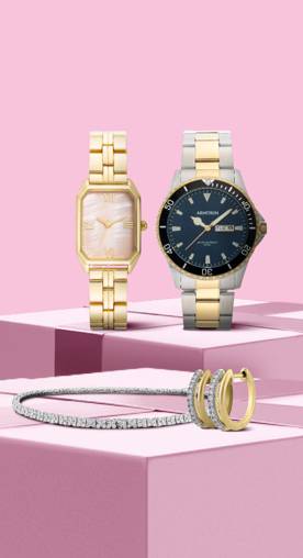 Two watches, bracelet, rings.