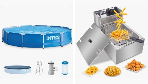 Pool and deep fryer
