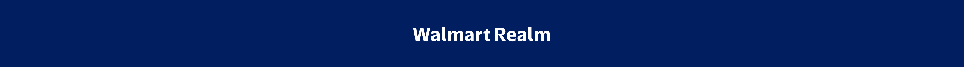 Walmart realm