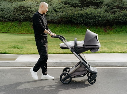 baby stroller and scooter hybrid