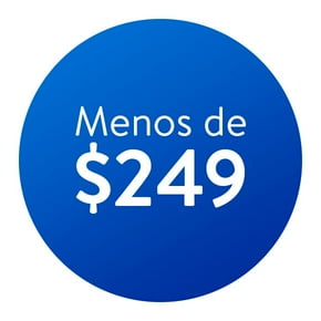Menos de $249