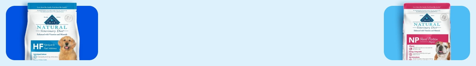 BLUE Natural Veterinary Diet.