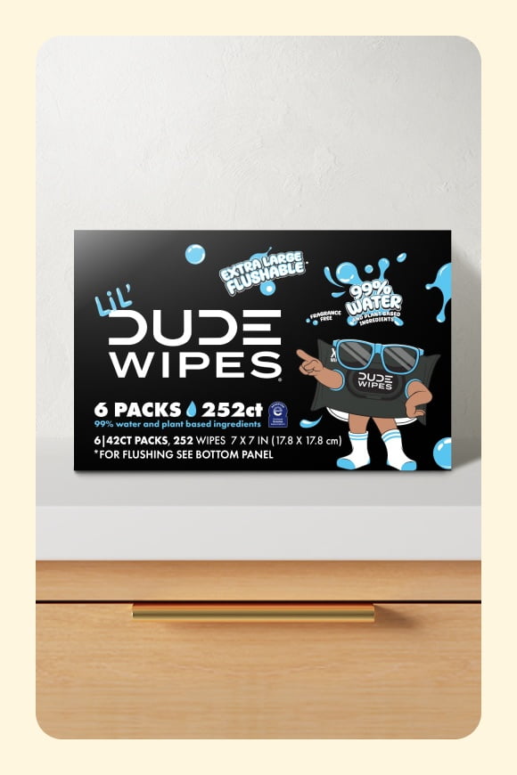 Meet Lil Dude wipes. Subscribe & never run out. Shop now.