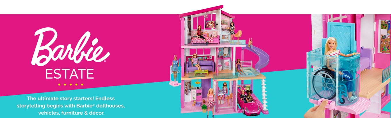 barbie glam getaway house walmart