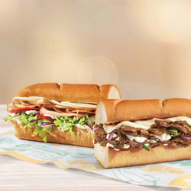 Two Subway subs are shown.