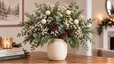 Woodland Winter Arrangement