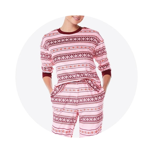 Women's Simply Vera Vera Wang 3-Piece Pajamas & Socks Set