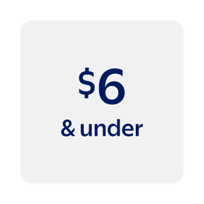 $6 and under