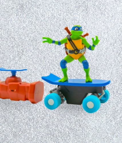 Teenage Mutant Ninja Turtles Half Pipe Remote Control Leonardo 2 piece Green & Blue