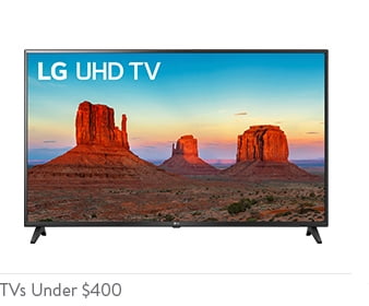 Shop TVs Under $400