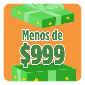 Menos de $999
