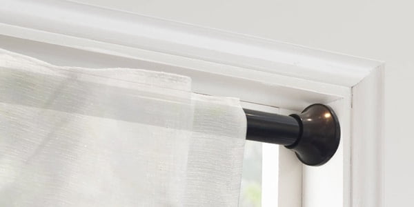 The Ultimate Guide To Curtain Rods, Tension Rod Curtains Over Blinds