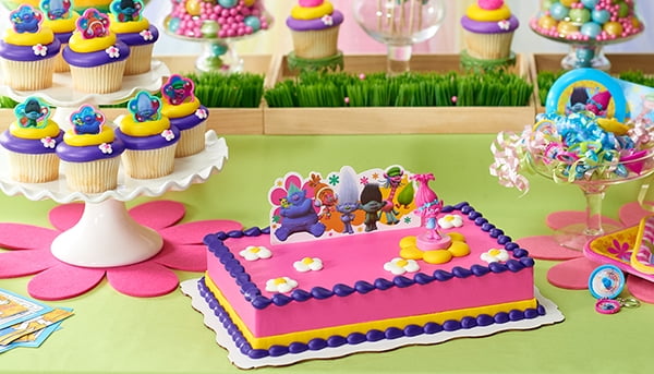 Trolls Dreamworks Birthday Cake Trolls Birthday Trolls Birthday Party Trolls Birthday Cake