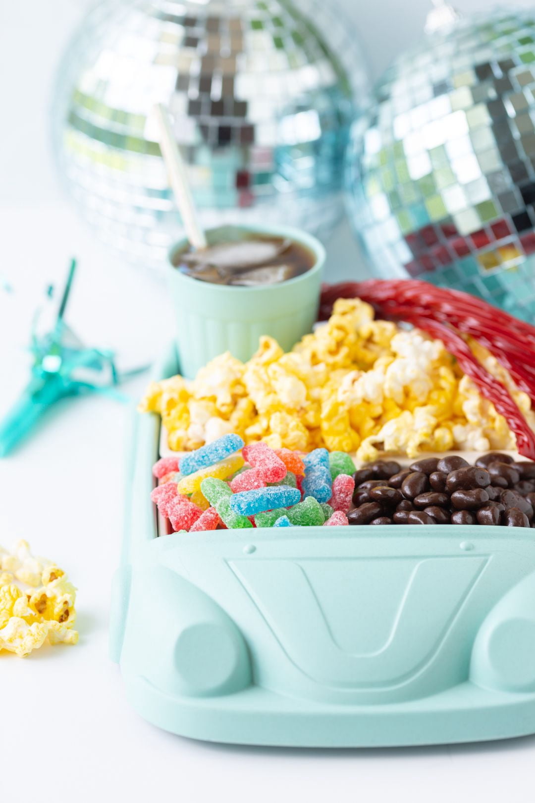 Movie night snack cars 🚘🍿  Beep beep. This is the cutest movie night snack tray ever.  A toddler dinner tray dubs as a movie night snack holder. 🎬, Shop post, 