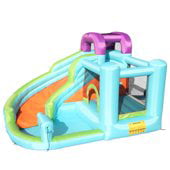 Bounce house water slide