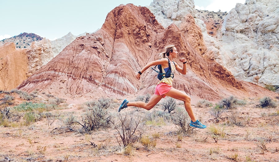 Running in the desert