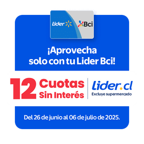 12 cuotas sin interés