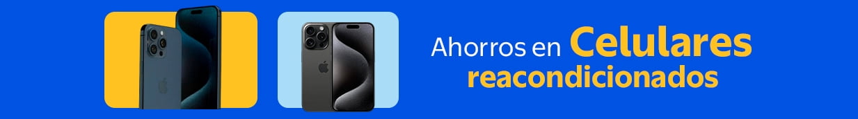 Ahorro en celulares reacondicionados