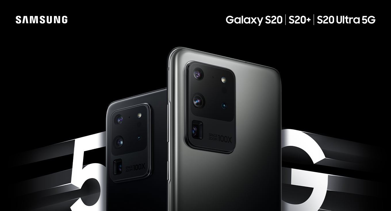 Introducing the new Samsung Galaxy S20.