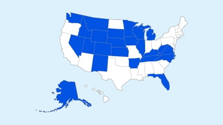 Only available in some states.