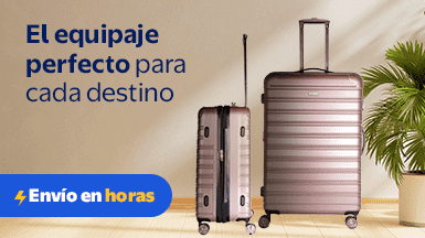"El equipaje perfecto para cada destino Envio en 60 min"