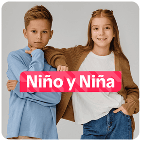 Niño y niña