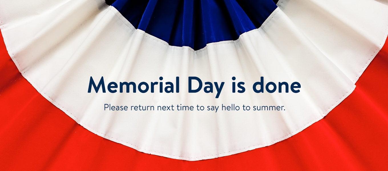 Memorial Day Walmartcom